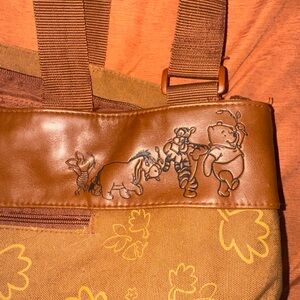 Disney Brown and Tan Tote Bag